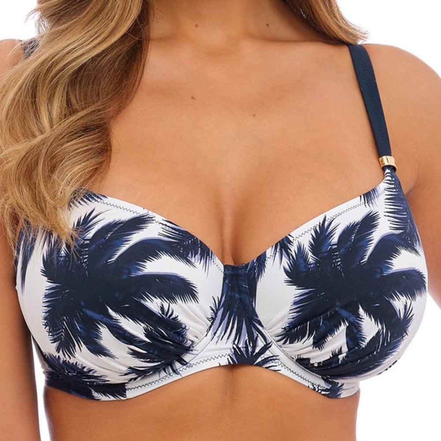 Swimwear Fantasie Swim | Carmelita Avenue Underwired Full Cup Bikini Top - Fs502301 French Navy