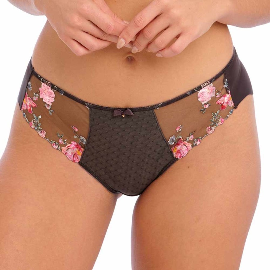 Briefs Fantasie | Adrienne Briefs - Fl102250 Charcoal Bloom