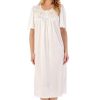 Nightwear Slenderella | Slippy Short Sleeve 45 Inch Nightdress - Nd55401