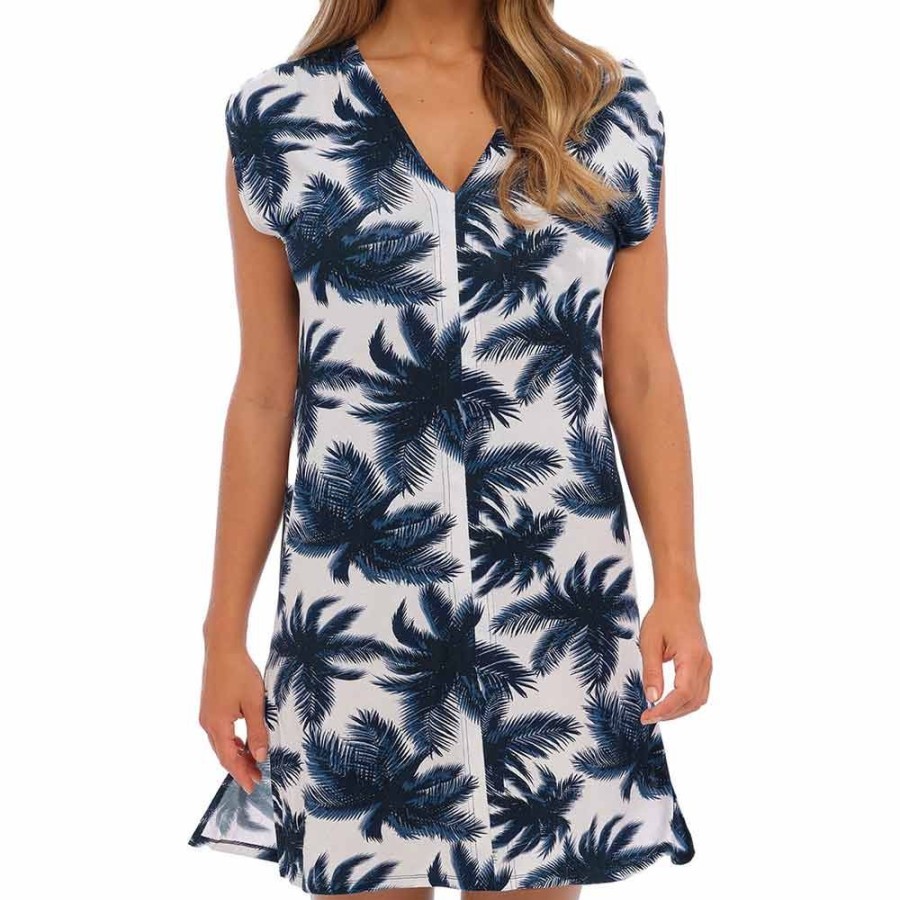 Swimwear Fantasie Swim | Carmelita Avenue Summer Tunic Beach Cover - Fs502390 French Navy