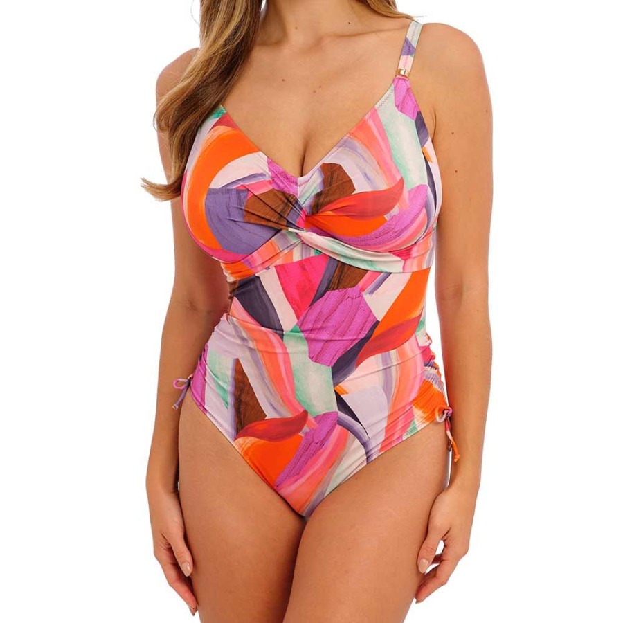 Swimwear Fantasie Swim | Aguada Beach Underwired Twist Front Swimsuit - Fs502931