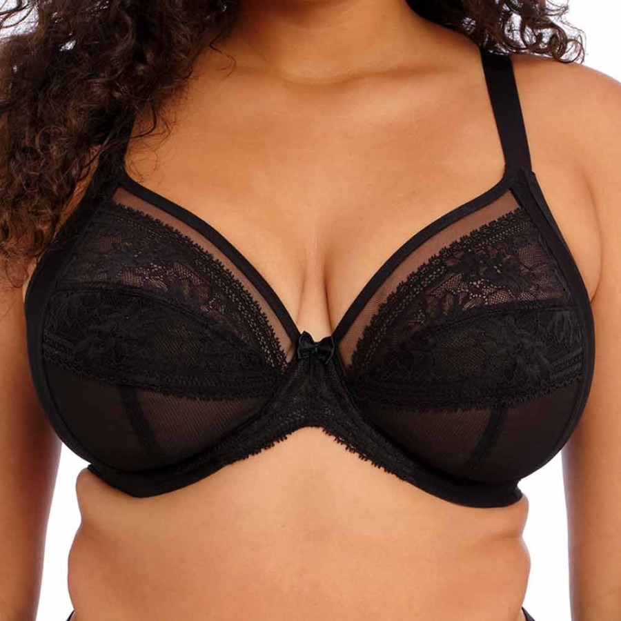 Bras Elomi | Kendra Underwired Plunge Bra - El301602 Black