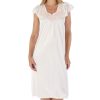 Nightwear Slenderella | Slippy Cap Sleeve 42 Inch Nightdress - Nd55404