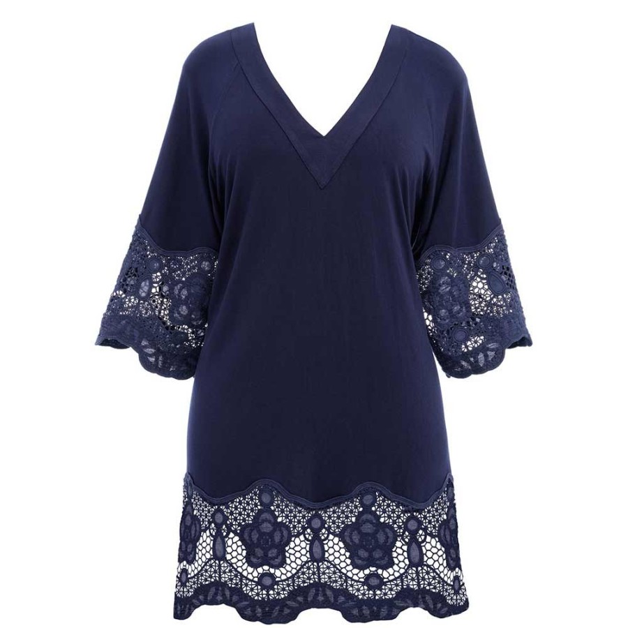 Swimwear Fantasie Swim | Dione Tunic Beach Cover-Up - Fs6364 Ink