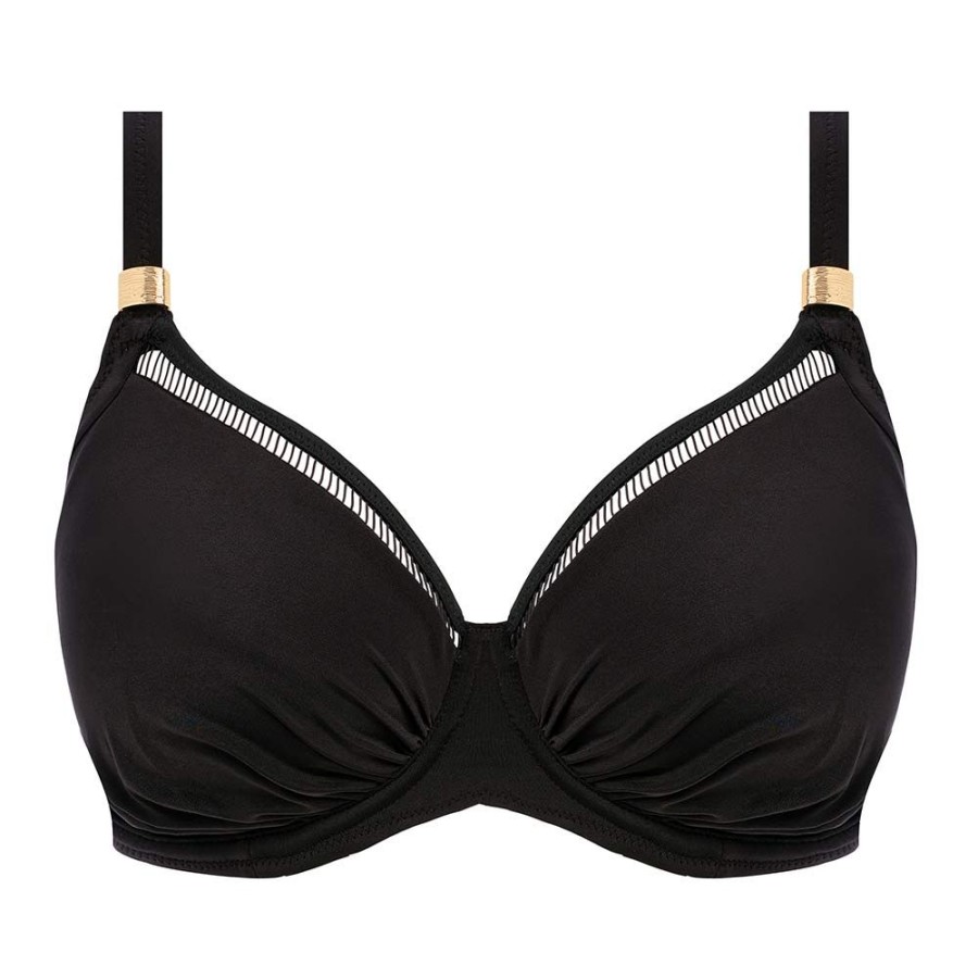 Swimwear Fantasie Swim | East Hampton Underwired Full Cup Bikini Top - Fs502801 Black