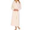 Nightwear Slenderella | Flannel Fleece Shawl Collar Wrap Housecoat - Hc4342