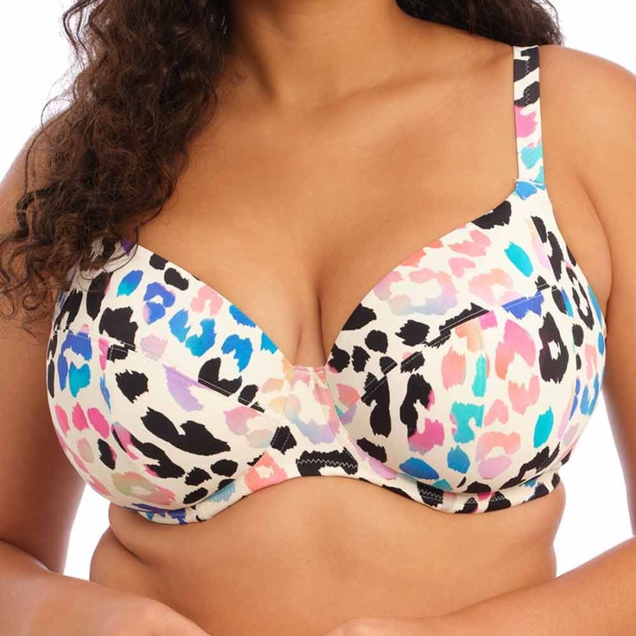 Swimwear Elomi Swim | Party Bay Underwired Plunge Bikini Top - Es801402 Multi