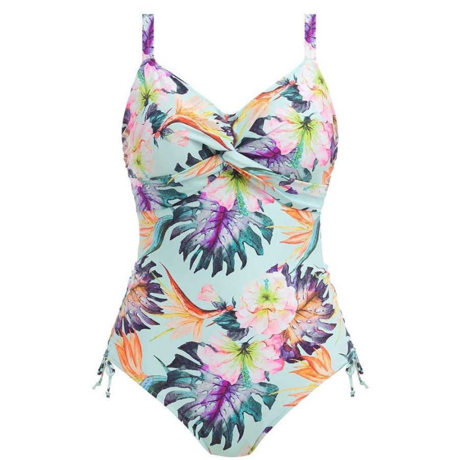 Swimwear Fantasie Swim | Paradiso Underwired Adjustable Leg Twist Front Swimsuit - Fs501831