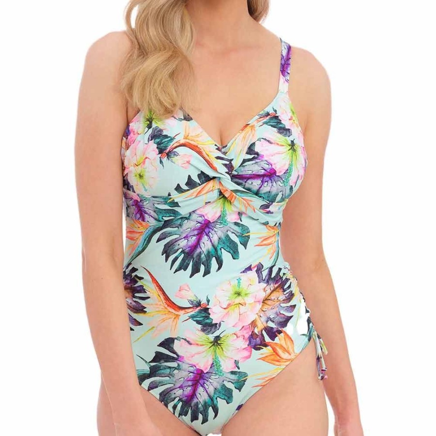 Swimwear Fantasie Swim | Paradiso Underwired Adjustable Leg Twist Front Swimsuit - Fs501831