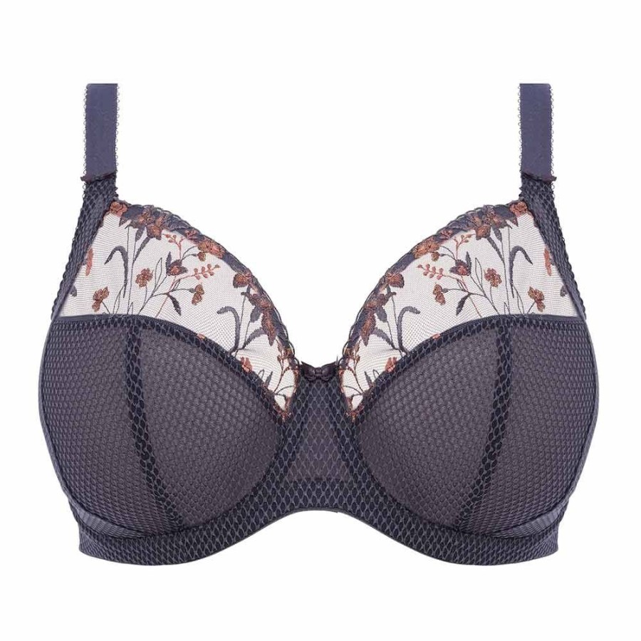 Bras Elomi | Charley Underwired Plunge Bra - El4380 Storm