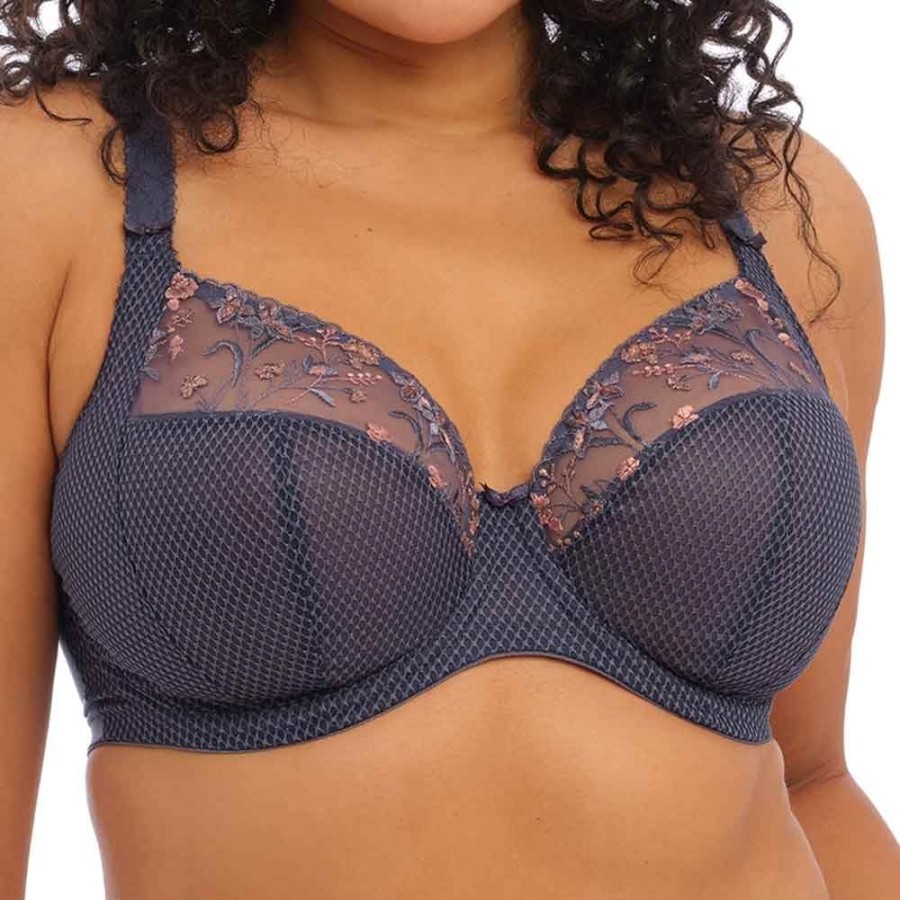 Bras Elomi | Charley Underwired Plunge Bra - El4380 Storm