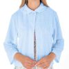 Nightwear Slenderella | Summer Button Opening 3/4 Sleeve Bedjacket - Bj3304