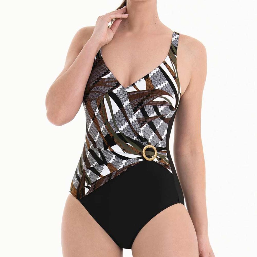 Swimwear Anita Comfort | Tourmaline Elea Soft Cup Shaping Swimsuit - 7376 Black