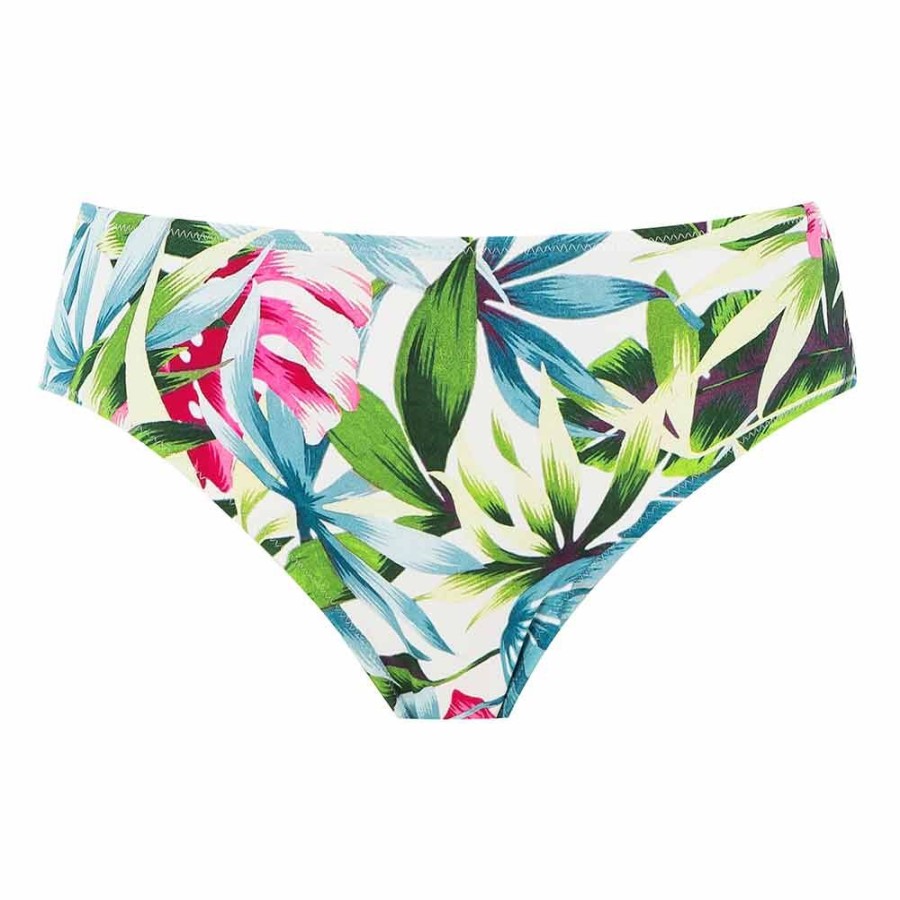 Swimwear Fantasie Swim | Langkawi Mid Rise Bikini Briefs - Fs501772 White