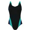 Swimwear Anita Rosa Faia | Eco Rosa Priska Soft Cup Active Swimsuit - 7808 Black