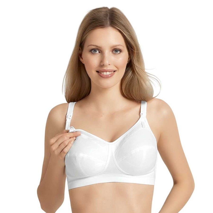 Bras Anita Maternity | Cotton Nursing Bra - 5051 White