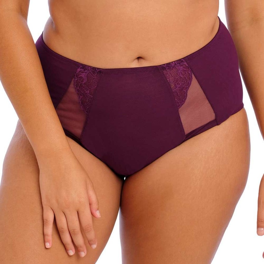 Briefs Elomi | Brianna Full Briefs - El8085 Blackberry