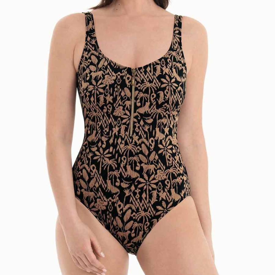 Swimwear Anita Rosa Faia | Secret Jungle Elouise Soft Cup Swimsuit - 7716 Safari