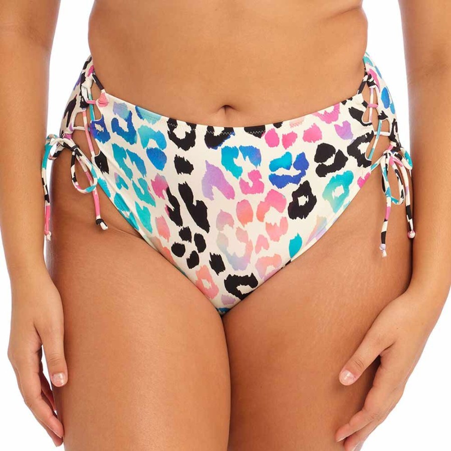 Swimwear Elomi Swim | Party Bay Mid Rise Bikini Briefs - Es801470 Multi