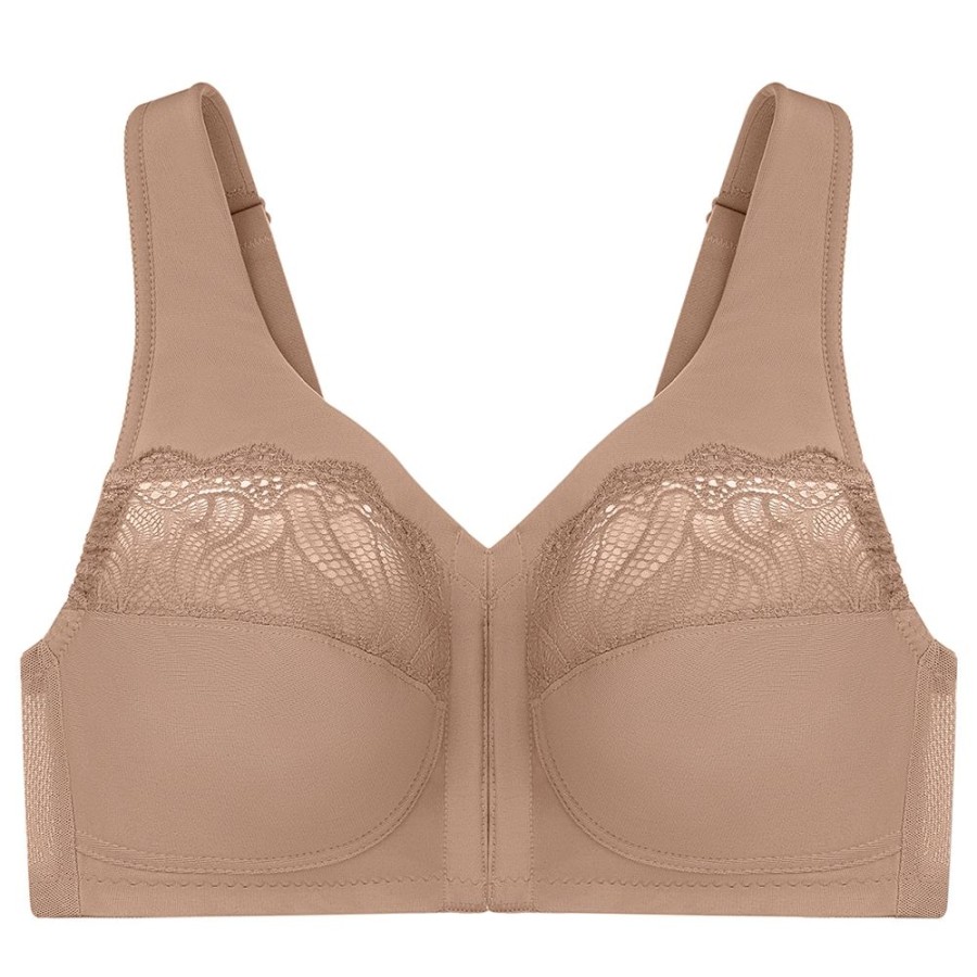 Bras Glamorise | Magic Lift Natural Shape Front Fastening Soft Cup Bra - 1210