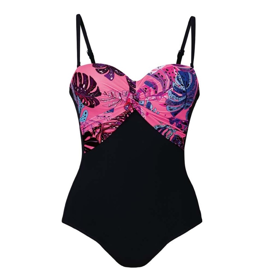 Swimwear Anita Comfort | Exotic Paradise Ivana Underwired Strapless Swimsuit - 7231 Print