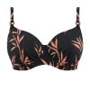 Swimwear Fantasie Swim | Luna Bay Underwired Full Cup Bikini Top - Fs502401 Lacquered Black