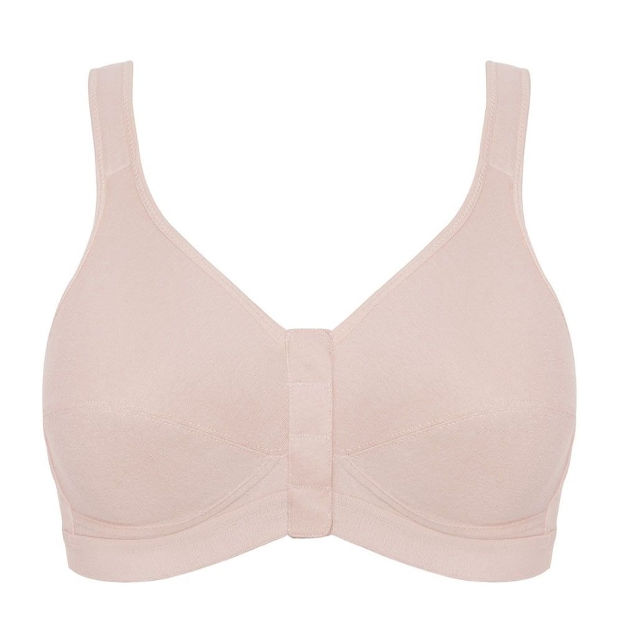 Bras Royce | Comfi Front Fastening Soft Cup Cotton Bra - 2021 Blush