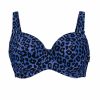 Swimwear Anita Rosa Faia | Batik Safari Luna Underwired Bikini Top - 8787-1 Fusion Blue