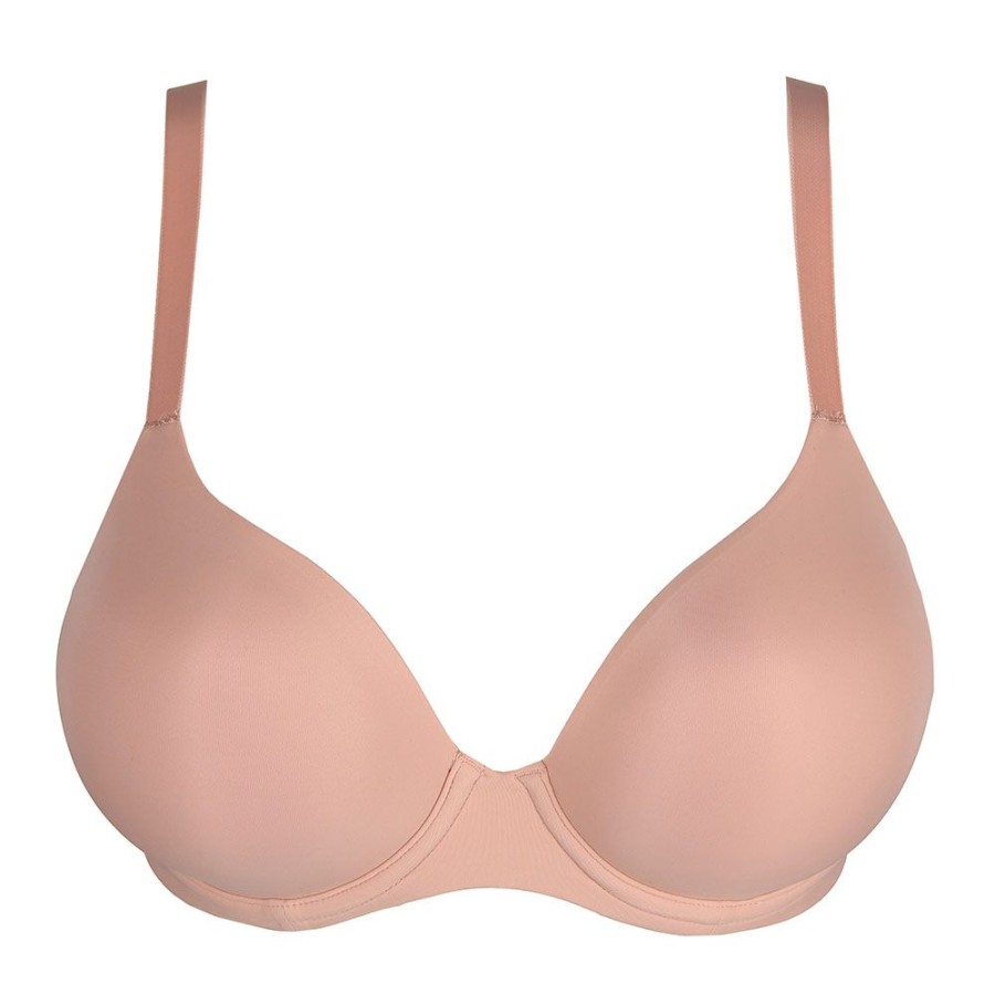 Bras PrimaDonna | Figuras Spacer Underwired Plunge Seamless Bra - 0163256 Powder Rose