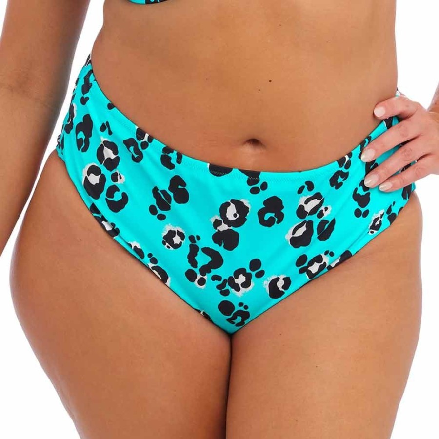 Swimwear Elomi Swim | Kotiya Mid Rise Bikini Briefs - Es800972 Lagoon