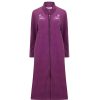 Nightwear Slenderella | Elegant Zip Opening Embroidered Boucle Fleece Housecoat - Hc2327