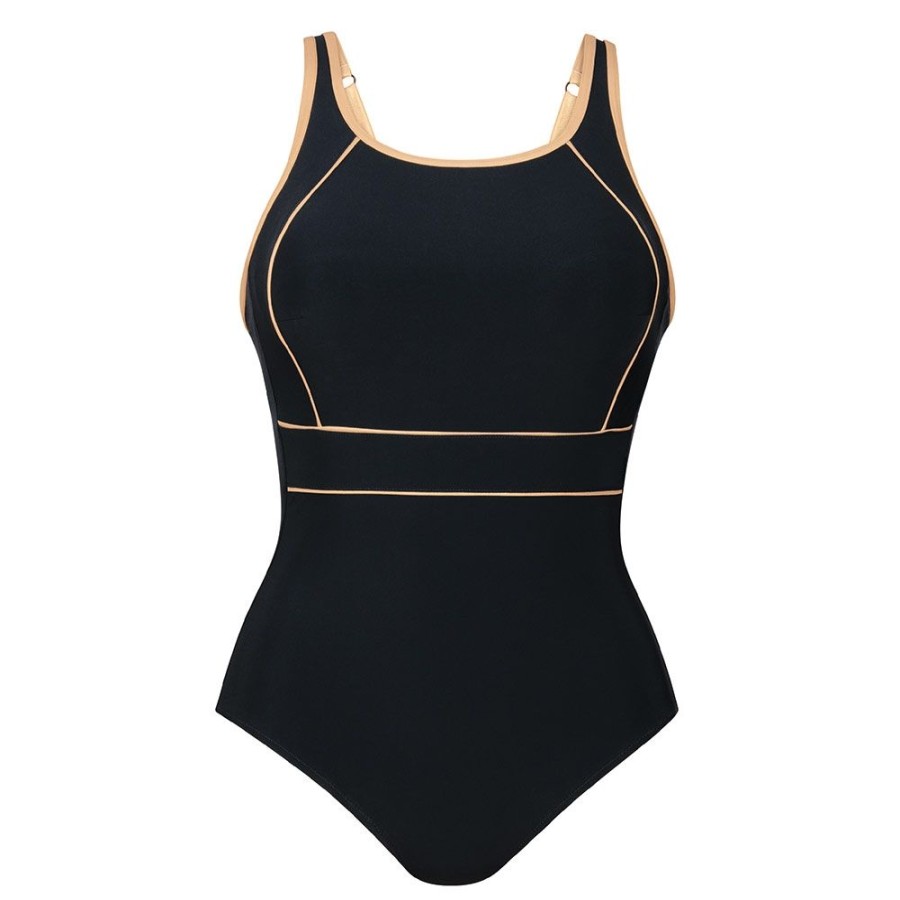 Swimwear Anita Care | Amber Glow Colina Soft Cup Swimsuit - 6222 Black