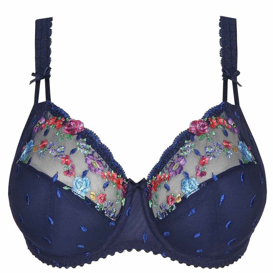 Bras PrimaDonna | Sedaine Underwired Full Cup Bra - 0163350 Water Blue