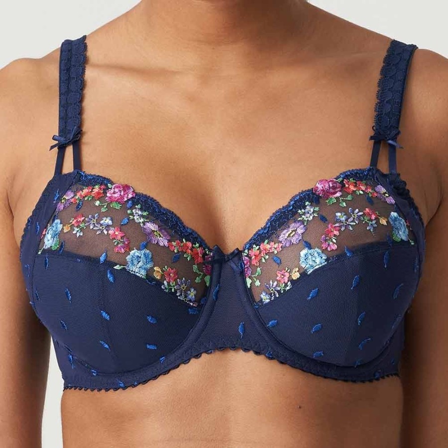 Bras PrimaDonna | Sedaine Underwired Full Cup Bra - 0163350 Water Blue