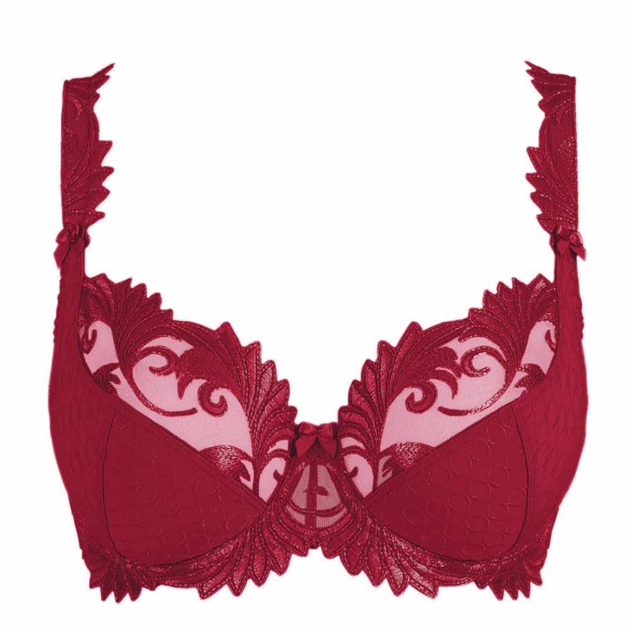 Bras Empreinte | Thalia Underwired Microfibre Low-Necked Bra - 1856