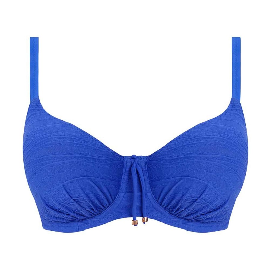 Swimwear Fantasie Swim | Beach Waves Underwired Full Cup Bikini Top - Fs502201 Ultramarine