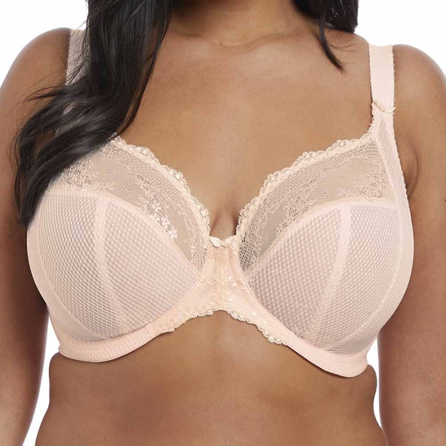 Bras Elomi | Charley Underwired Plunge Stretch Bra - El4382 Ballet Pink