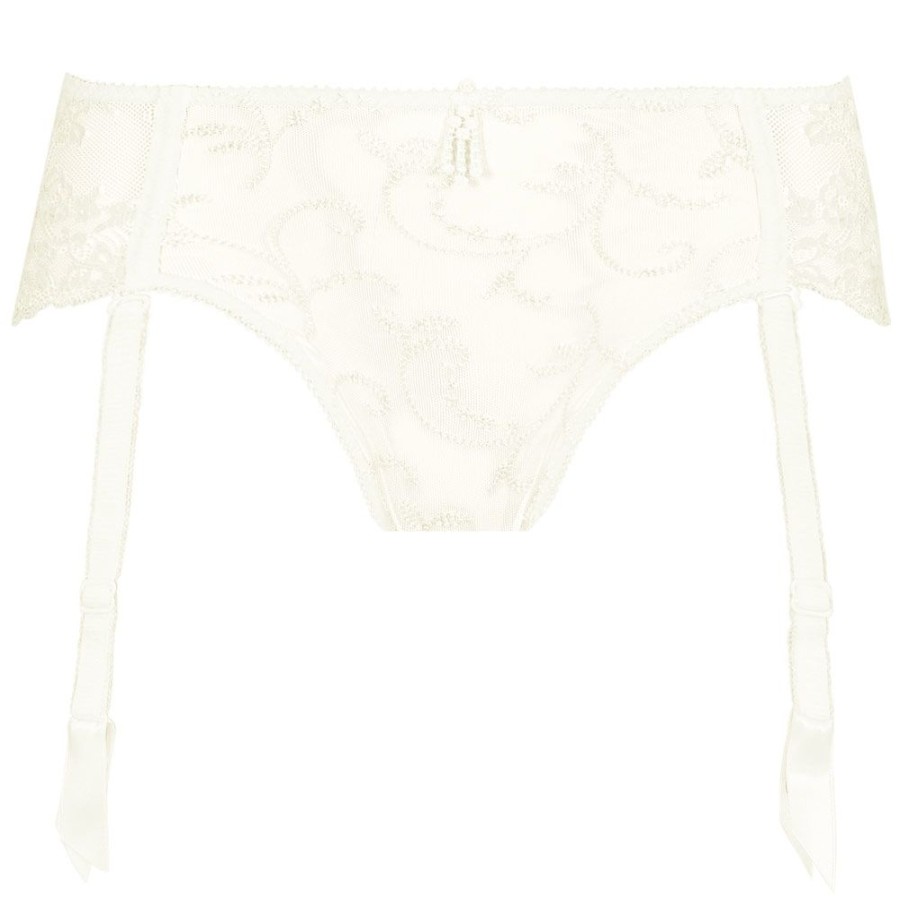 Briefs Empreinte | Ginger Tanga Briefs With Removable Suspenders - 01207