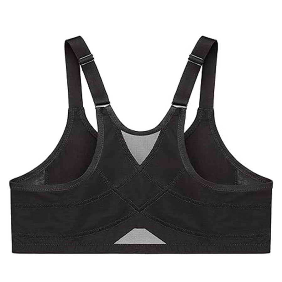 Bras Glamorise | Wonderwire Seamless Posture Control Front Fastening Bra - 9265