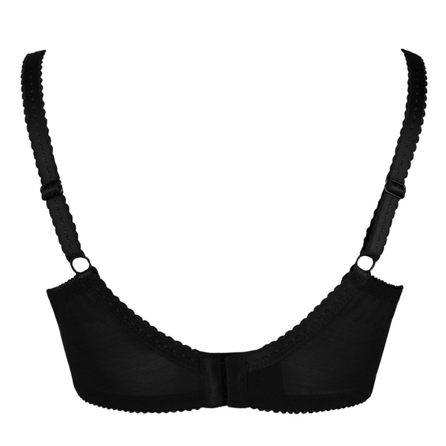 Bras Pour Moi | Sofia Underwired Side Support Bra - 3827 Black