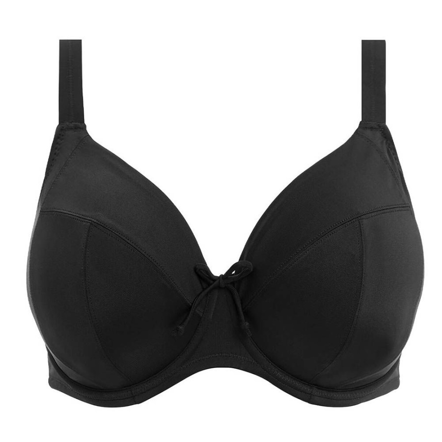 Swimwear Elomi Swim | Plain Sailing Underwired Plunge Bikini Top - Es7284 Black