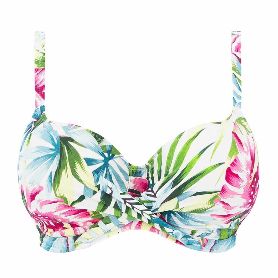 Swimwear Fantasie Swim | Langkawi Underwired Full Cup Bikini Top - Fs501705 White