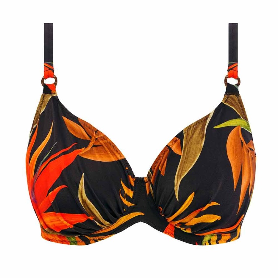 Swimwear Fantasie Swim | Pichola Underwired Full Cup Bikini Top - Fs503901 Black