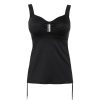 Swimwear Ulla Dessous | St. Tropez Underwired Tankini Top - 9190 Black