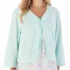 Nightwear Slenderella | Summer Ribbon Tie 3/4 Sleeve Bedjacket - Bj3303