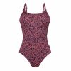 Swimwear Anita Rosa Faia | Marble Beach Mona Underwired Swimsuit - 7799 Rosewood